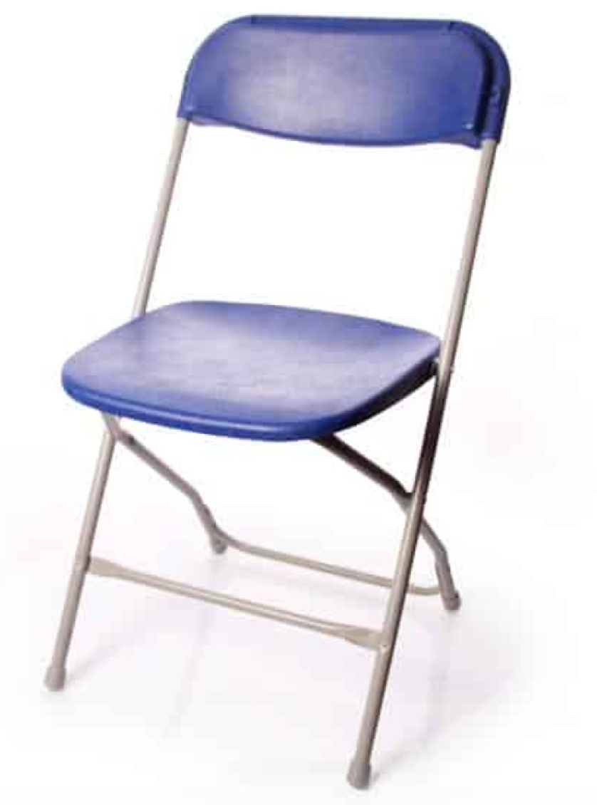 Folding Chairs - X4 Folding Chair Blue